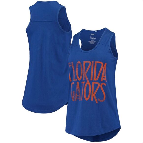 Pressbox Royal Florida Gators Blue and Orange Game Day Tank Size 2XL - Picture 1 of 4